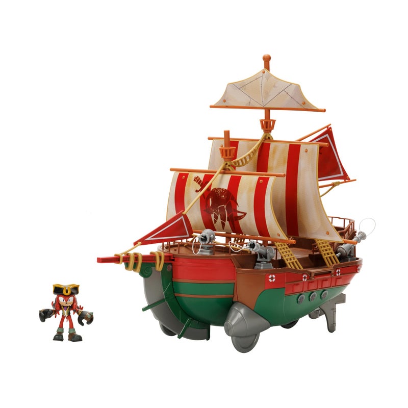 Sonic Prime 2.5" Action Figure Playset Pirate Ship - Image 1