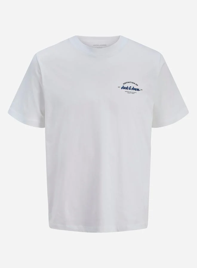 JACK & JONES Logo Crew Neck T-Shirt