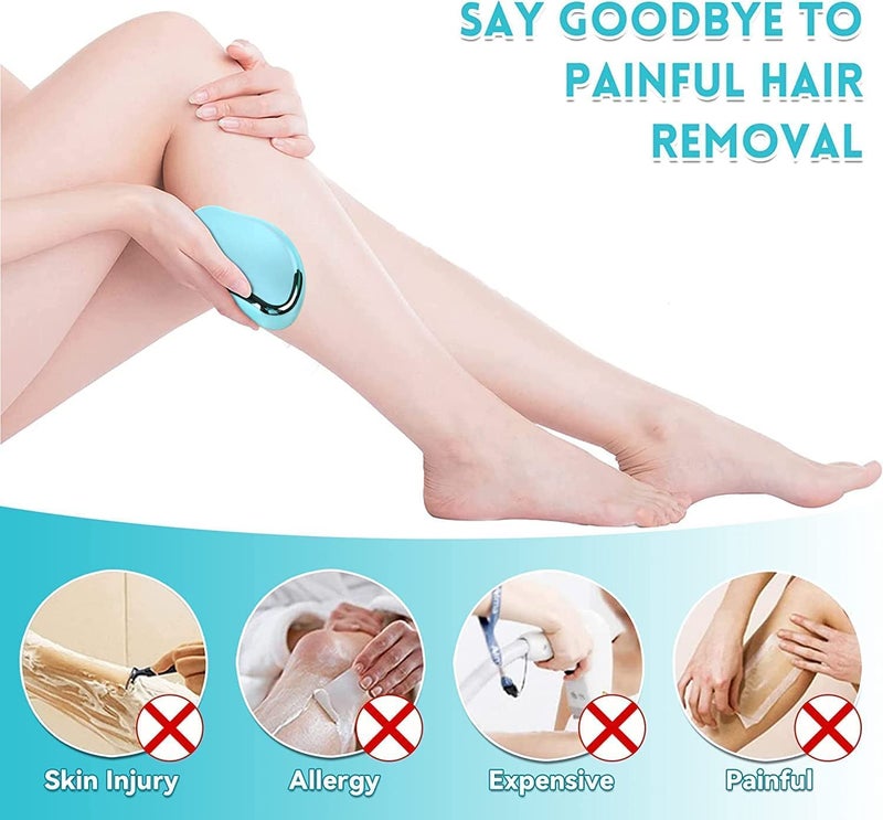 KBS Hair Removal Magic Crystal Soap Hair Eraser with Nano-crystalline Dot Best Painless Alternative to Hair Removal Spray,Razors, Waxing, Cream,Epilator for Men and Women (Pack of 1-multicolor) - Image 4