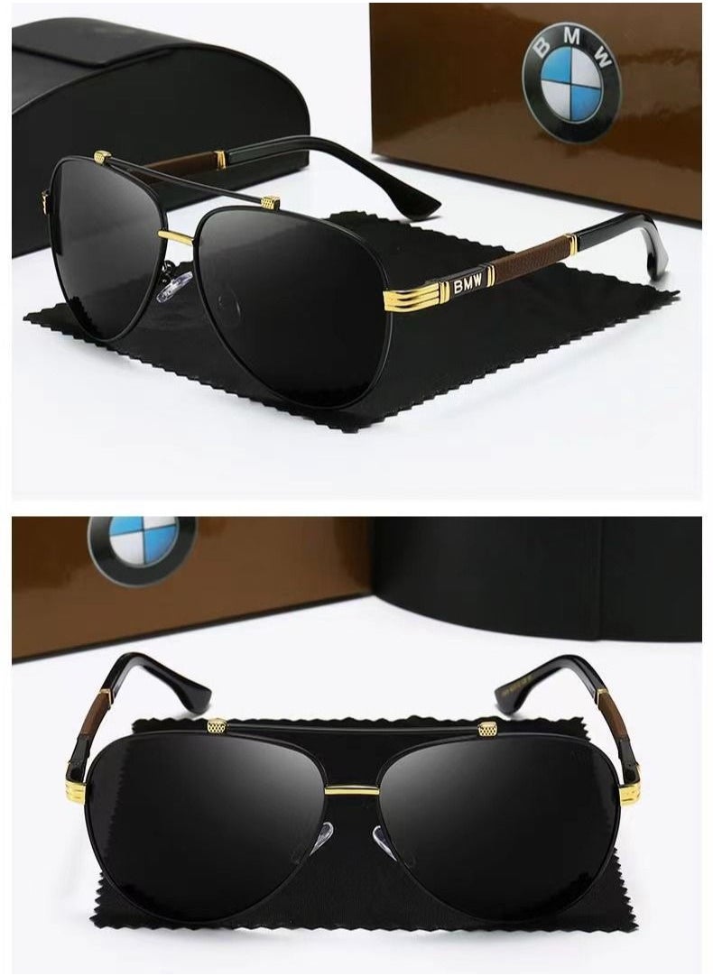 BMW Lifestyle - Style And Comfort In One! High Quality Uv400 Sunglasses With Metal And Pc Frame To Provide You With A Perfect Wearing Experience - Image 1