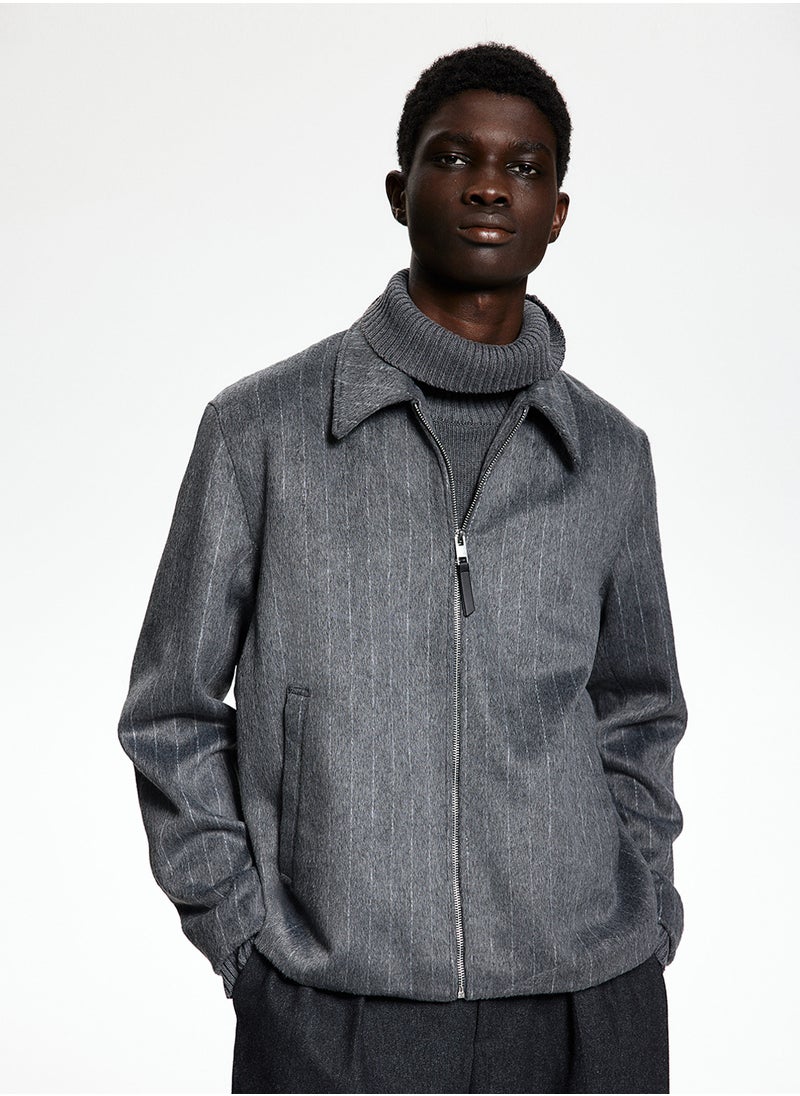 H&M - Regular Fit Wool-Blend Jacket - Image 1