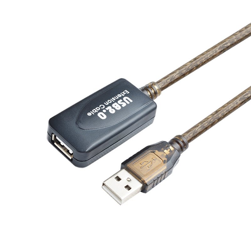 باسو كابل تمديد USB 2.0 A من الذكور إلى الإناث من باسو بسرعة عالية 480 ميغابت في الثانية (30 قدم) - Image 1