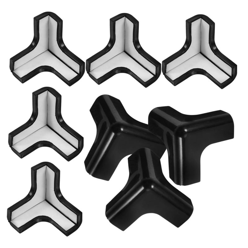 8 Pcs Soft Corner Guards Furniture Edge Protectors Impact Resistant Cushions For Tables Desks Cabinets Easy Installation Safety Bumpers - Image 2