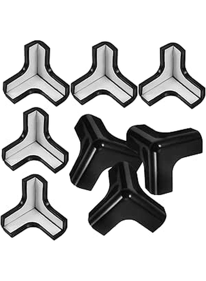 8 Pcs Soft Corner Guards Furniture Edge Protectors Impact Resistant Cushions For Tables Desks Cabinets Easy Installation Safety Bumpers - Image 1