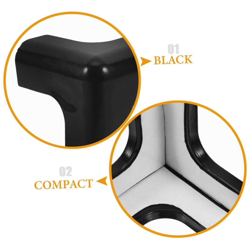 8 Pcs Soft Corner Guards Furniture Edge Protectors Impact Resistant Cushions For Tables Desks Cabinets Easy Installation Safety Bumpers - Image 4