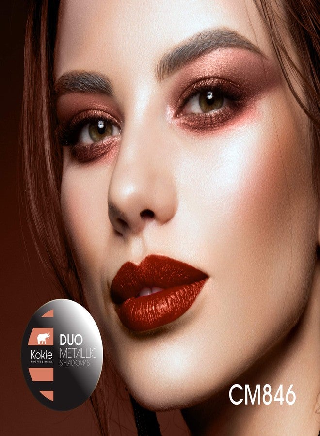 Kokie Cosmetics Duo Metallic Eyeshadow Beloved - Image 2