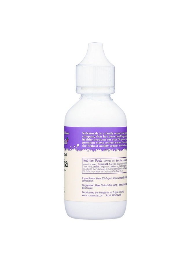 NuNaturals Clear Extract Nustevia, Plant-Based Sweetener, 2 Oz, 2 Pack, Plastic  - Image 2