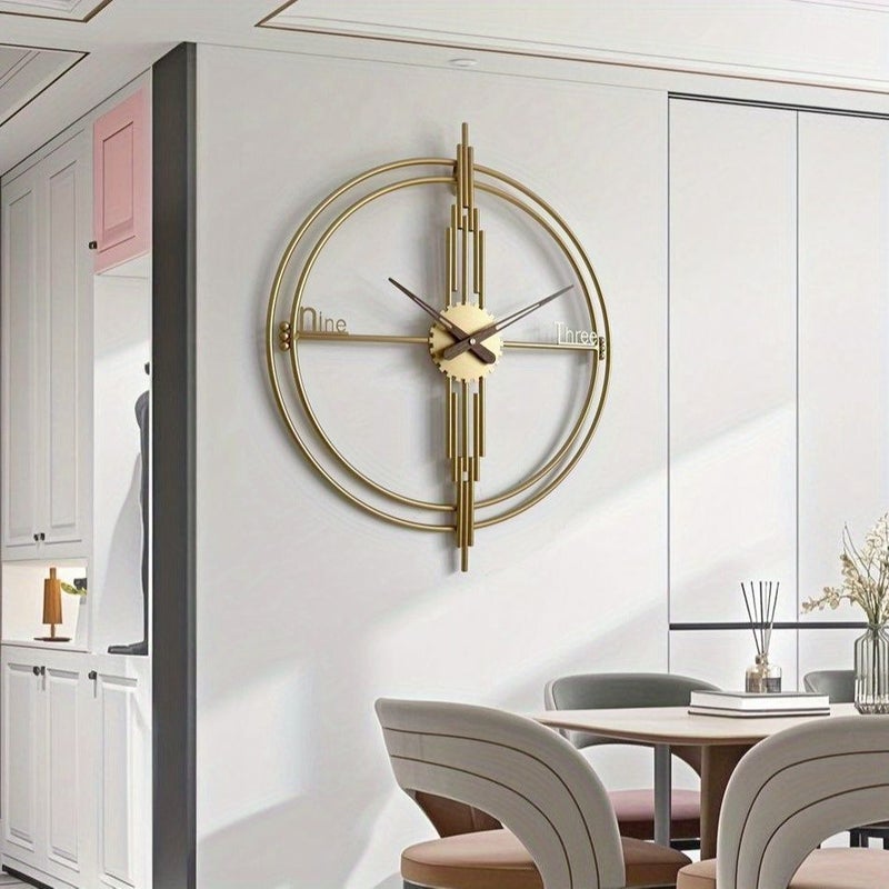 Minimalist English Wall Clock 19.69 X 23.62 Inch - Image 1