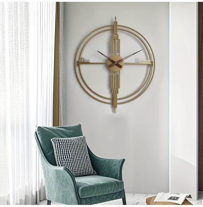 Minimalist English Wall Clock 19.69 X 23.62 Inch - Image 3