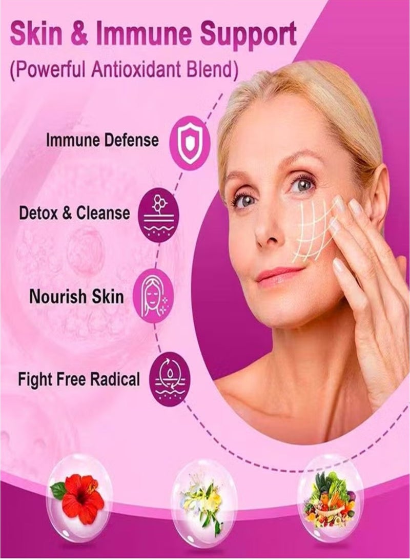 بروبيوتيك لايف للنساء – 100 مليار وحدة CFU، 31 سلالة، 90 كبسولة – مع البريبايوتكس العضوي والتوت البري – يدعم الهضم والمناعة - Image 2