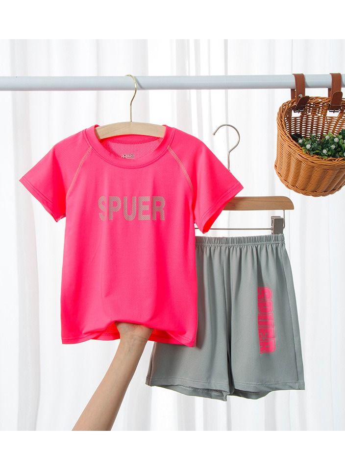 KUYING Unisex Children's Soccer Jersey Set  - Image 1