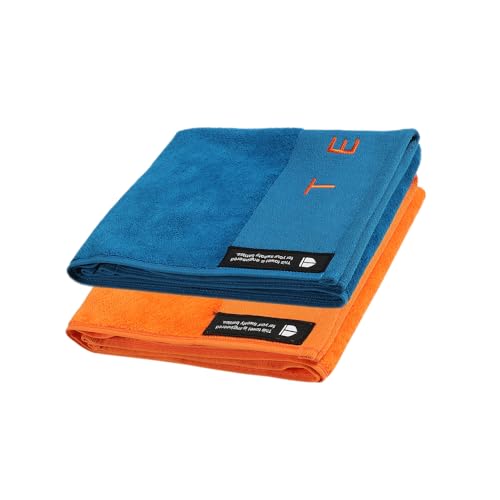 TEGO Fit Anti-Microbial Gym Towel | 600 GSM | Ringspun Cotton | Odour-Free, Super-Absorbent | for Gym, Sports & Equipment Protection | 30x16” | Hygiene Control - Image 1