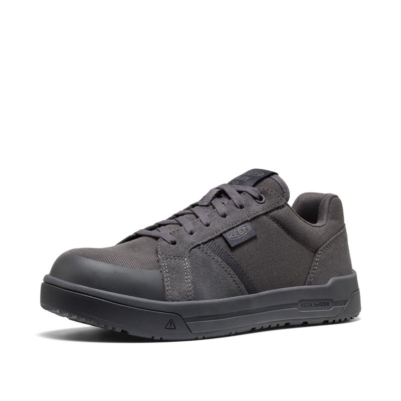 KEEN Utility Mens Kenton Low Height Composite Toe ESD Breathable Work Sneakers MagnetSteel Grey 9 D - Image 2