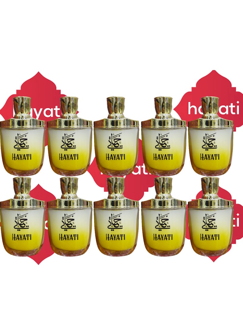 Hayati 10 Pieces Perfume Hayati 100 Ml - Image 1