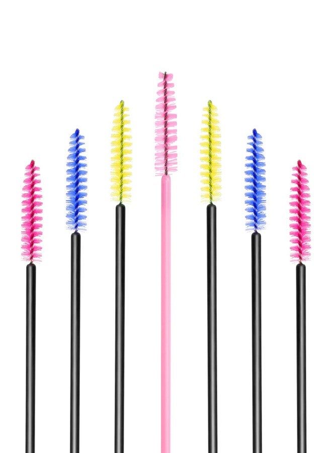 Queen Scepter 200 قطعة فرش ماسكارا رموش قابلة للاستخدام مرة واحدة لتمديد الرموش وأدوات مكياج الحواجب (4 ألوان مختلطة) - Image 4