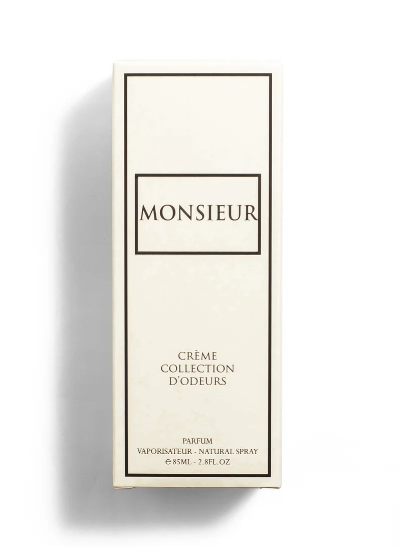 AMD Perfumes  Creme Collection Monsieur By AMD Perfumes Men Fragrance EDP 85ml for Men | Best Price UAE