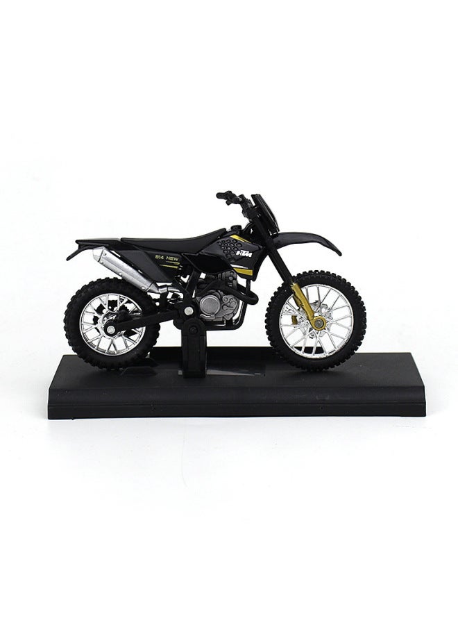 Creative Alloy Motorcycle Model Cake Decoration Women's Clothing Motorcycle Toy Car Model Decorative Ornament For Girls-Color:Austria 450 Buggy Black  - Image 1