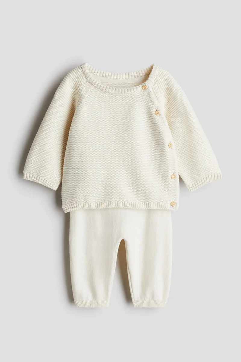 اتش اند ام 2-piece cotton set