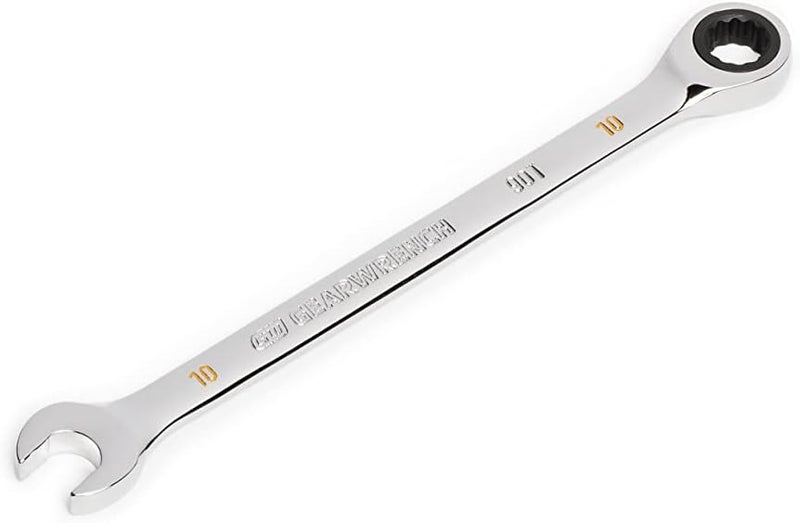 GEARWRENCH 10mm 4 Degree Swing Arch 12 Point Ratcheting Combination Wrench  86910 - Image 3