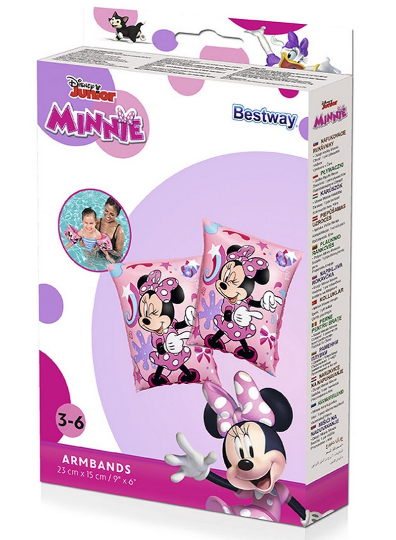 بست واي أساور ذراع قابلة للنفخ مقاس 23×15 سم من ديزني جونيور ميني - Image 1