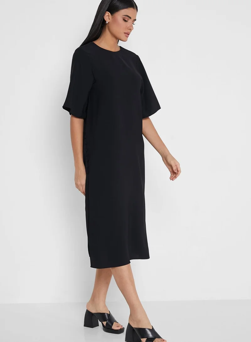 WAREHOUSE Side Slit Dress