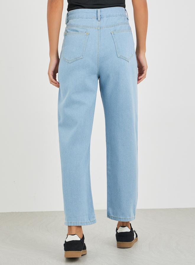 Styli Mid Rise Straight Fit Jeans - Image 4