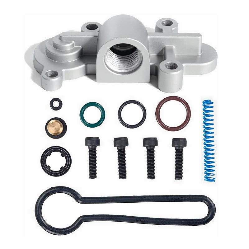 60 Blue Spring Kit Upgrade Powerstroke Fuel Pressure Regulator Kit Compatible with 2003 2004 2005 2006 2007 F250 F350 F450 F550 Replaces 3C3Z9T517AG 3C3Z9T517AG