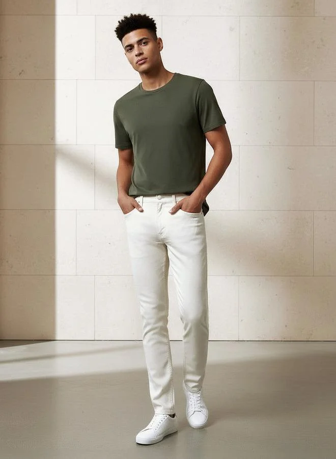 Splash FAV Men Skinny Fit Flexi Waist Pocket Jeans