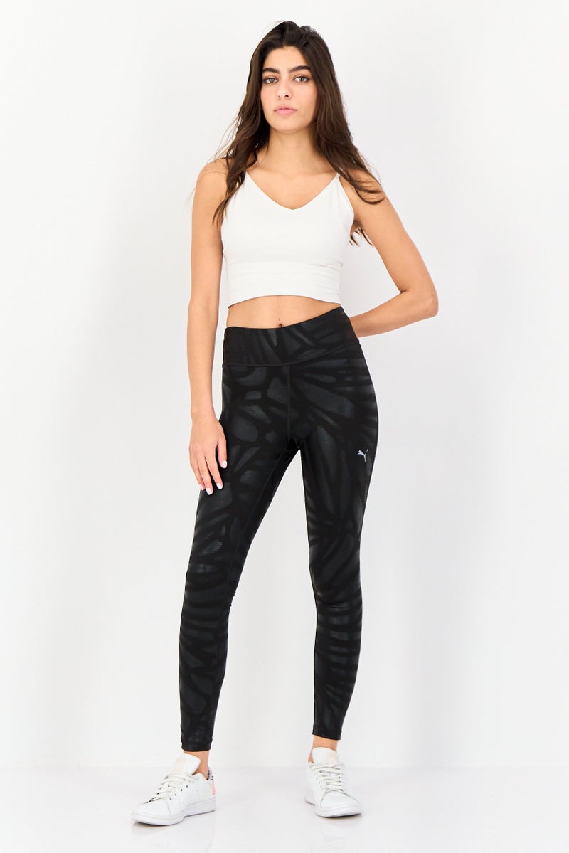 PUMA Women Sportswear Fit Training Leggings, Black - Image 4