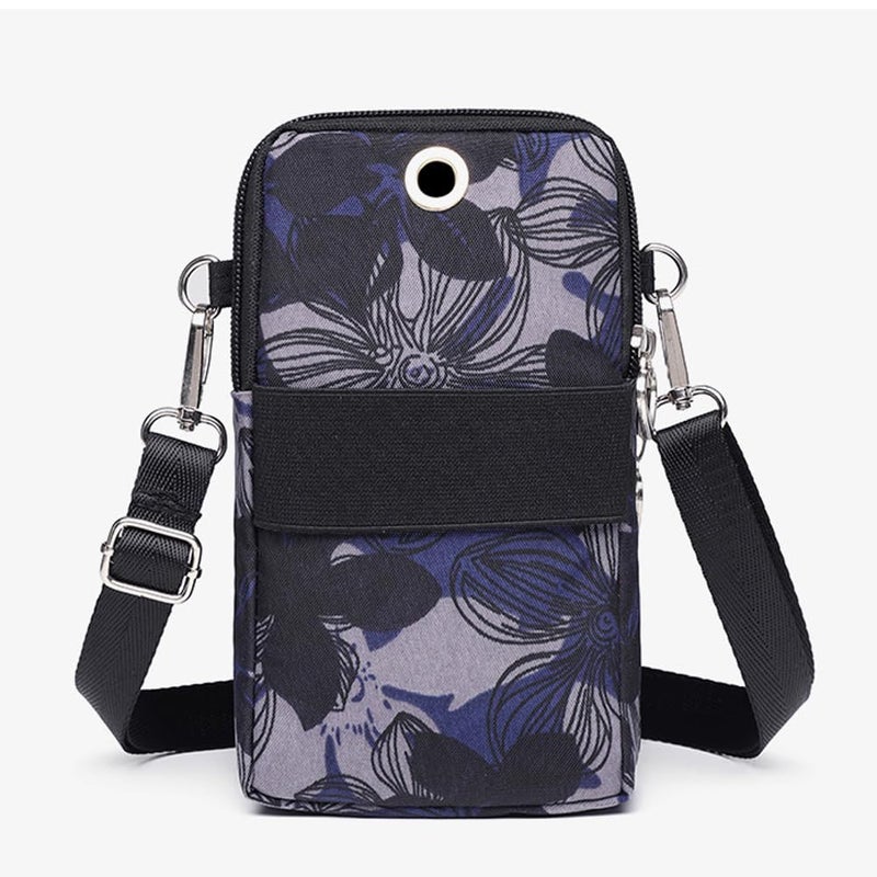 JANKS Small Crossbody Bags for Women Mini Cell Phone Purses with Crossbody Strap Phone Wallet Shoulder Bag Nylon Arm Bag - Image 5