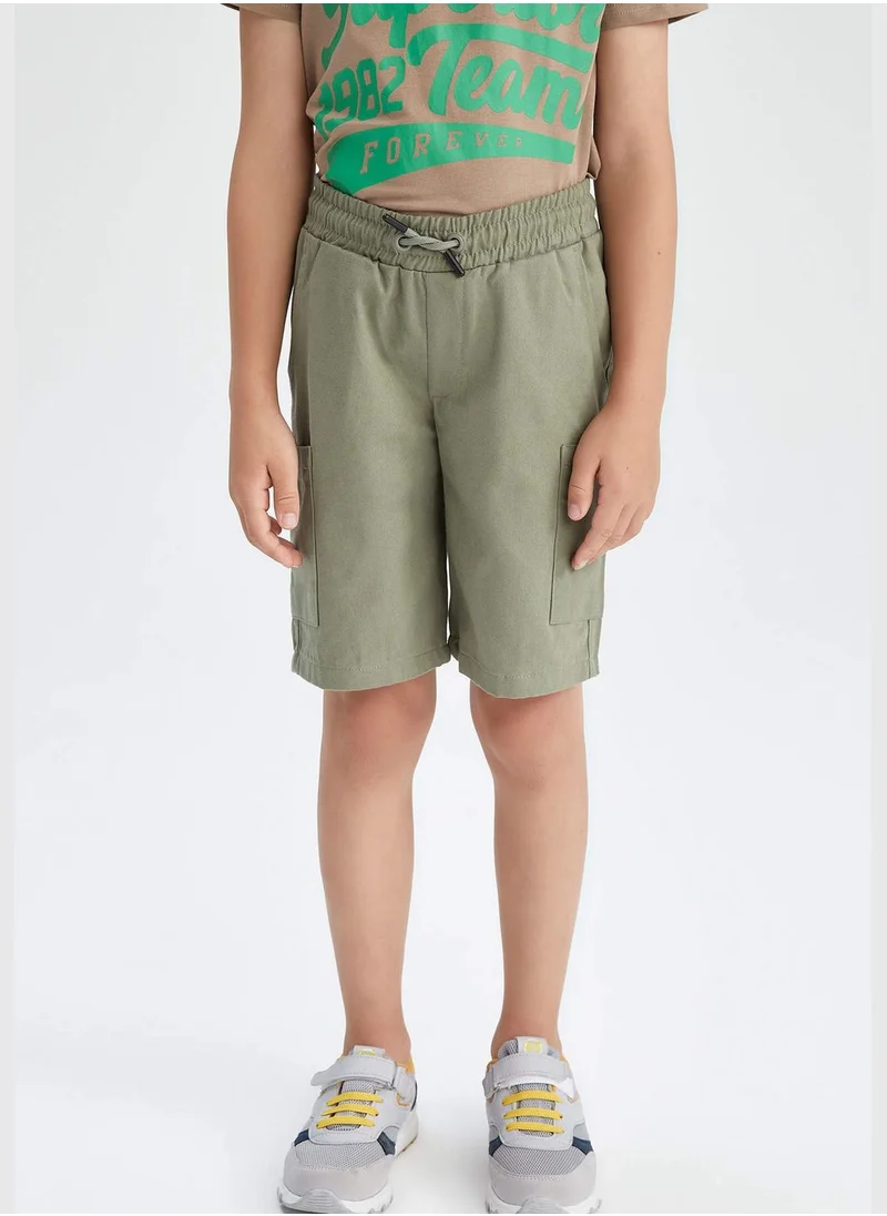DeFacto Boy Regular Fit Woven Bottom Bermuda