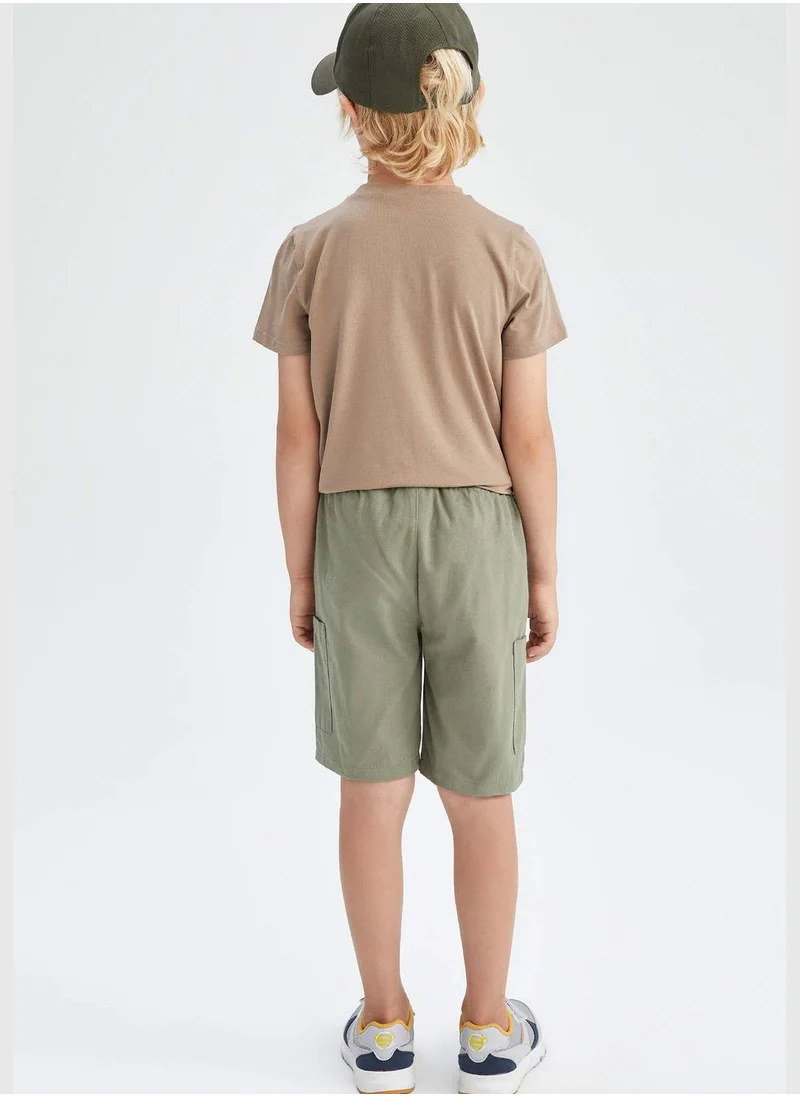 DeFacto Boy Regular Fit Woven Bottom Bermuda