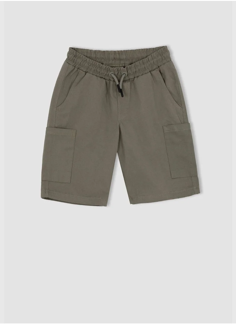 DeFacto Boy Regular Fit Woven Bottom Bermuda