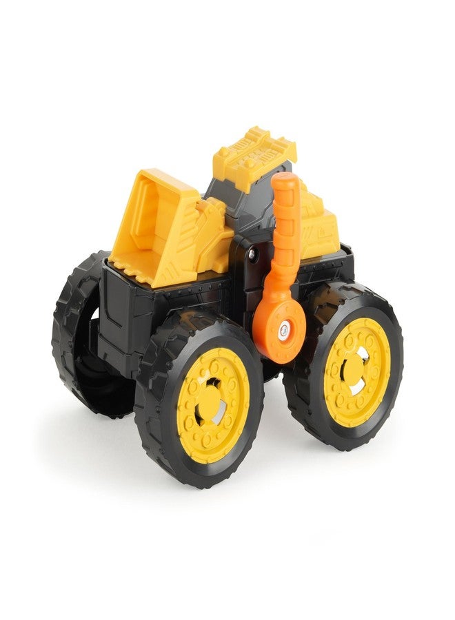 TOMY Monster Treads John Deere Flipper Truck Toy - 2-in-1 Transforming Dump Truck and Loader Toy with Heavy Duty Tires - Kids Construction Toys - Ages 3 Years and Up - Image 1