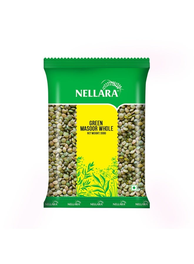 Green Masoor Whole 500 Gram