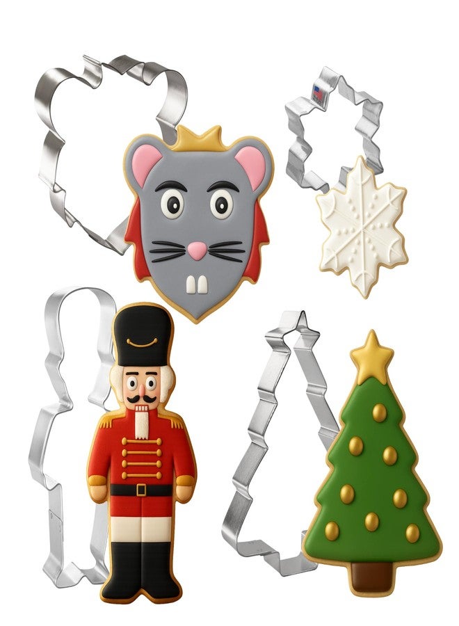 Foose Nutcracker Cookie Cutter, Ballet Gifts, Christmas Set, Foose Cookie Cutters, USA, 8 Piece - Image 4