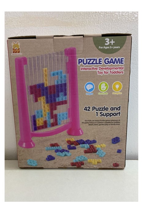 Interactive developmental puzzle game for children with 42 puzzles, our children can enjoy the game wherever they are, suitable at home, in the garden and for holidays, for ages 3 and up.