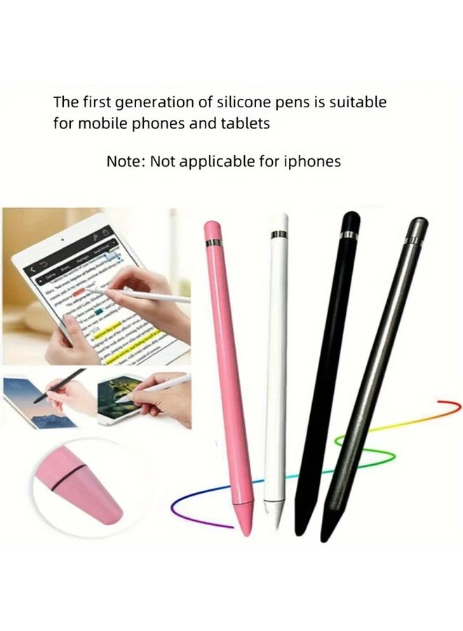 White Silicone Tip Stylus Pen For All Touch Screens iPad Tablet Android Microsoft Surface 1 PC - Image 4