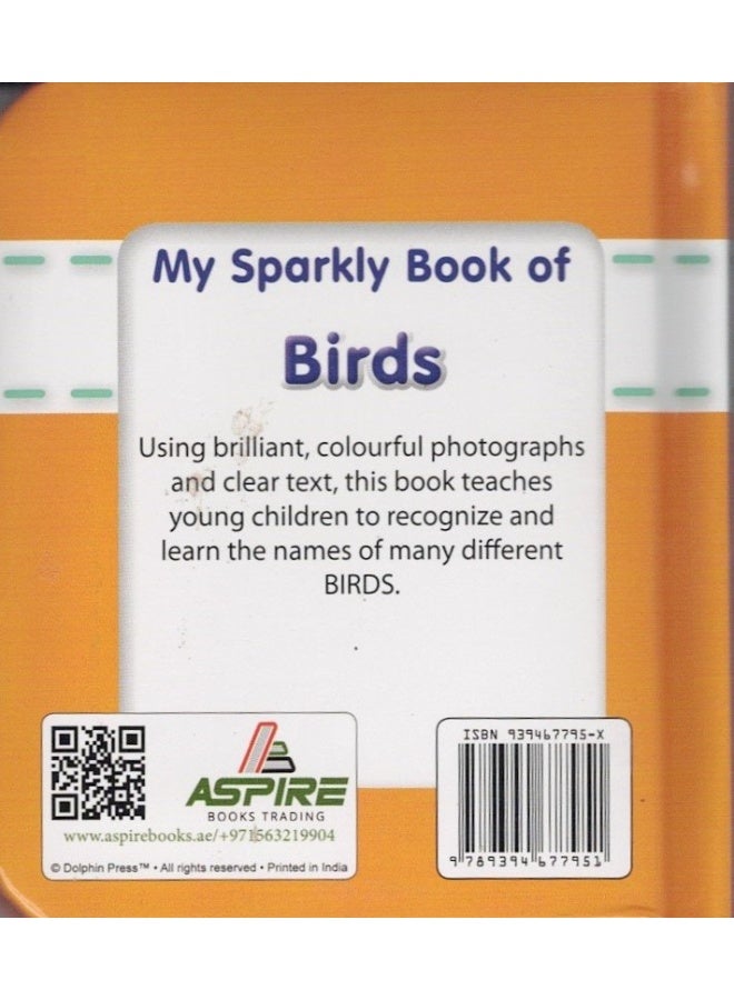 Sparkly Padded Books English: Birds - Image 2