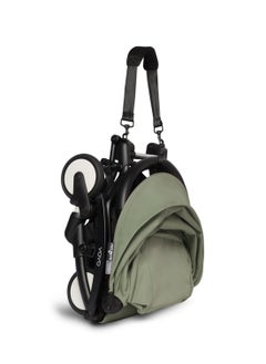 BABYZEN Yoyo 6+ Colour Pack Textiles Only Seat Cushion, Matching Canopy And Zipped Back Pocket Requires Baby Stroller Yoyo2 Frame - Olive  - Image 2
