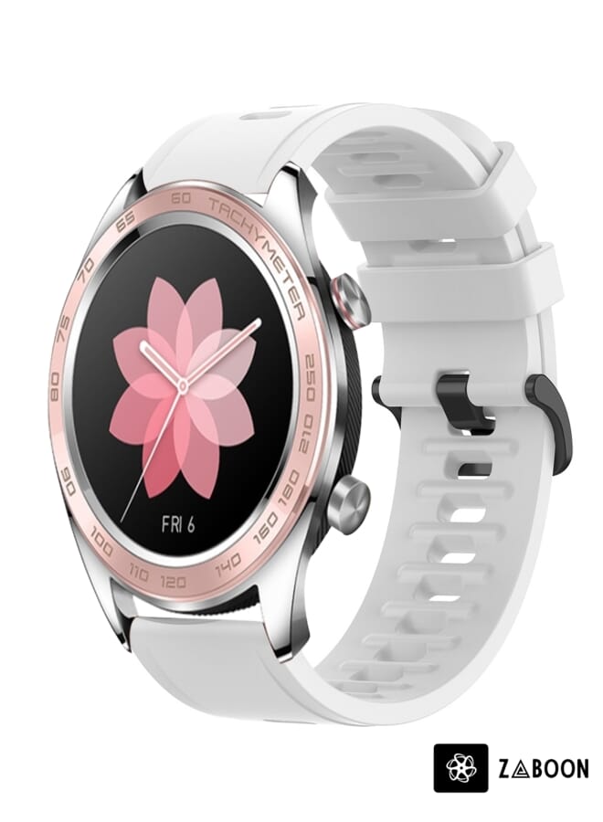 Zaboon ساعة هونر دريم 22 مم حزام ساعة سيليكون ناعم بلون موحد - Image 1