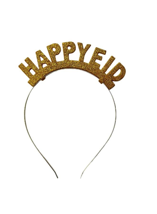 Happy Eid Gold Headband