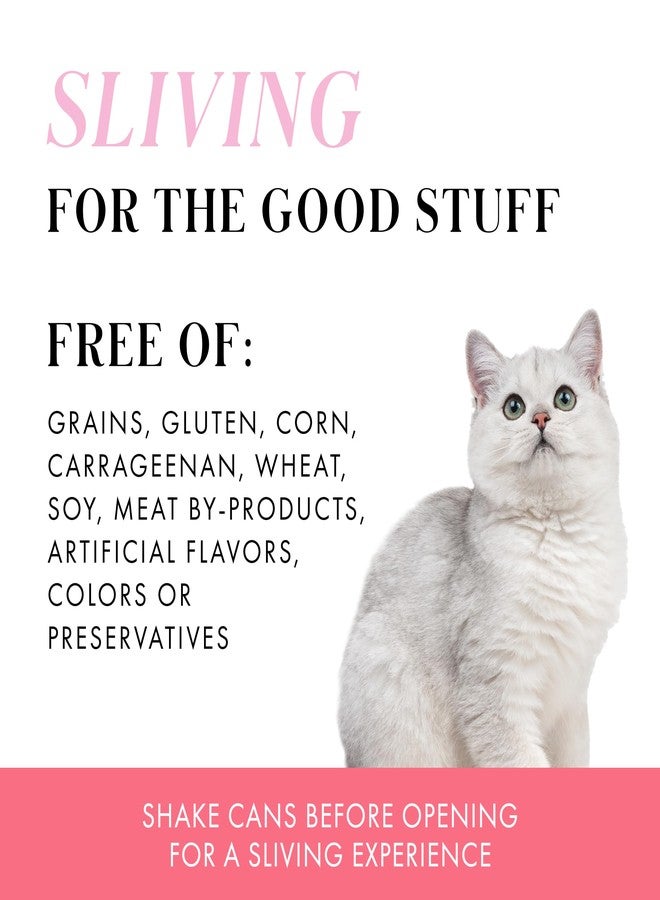 Weruva Paris Hilton Pamper Like Paris Natural Grain Free Wet Cat Food, Chicken Breast in Gravy, 2.47oz Can (Pack of 12) - Image 5