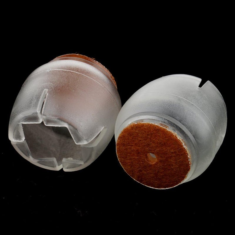 klarako 10 Pieces Chair Leg Caps Feet Pads Furniture Table Covers Floor Protector Silicone Round Square Rectangle Legs klarako26klarako31mm - Image 3