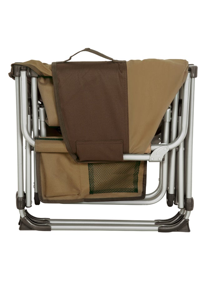 DPT Camping Chairs for Trips, Camping Chair, Brown Light, Size 83*60*50*44*92 Cm - Image 4