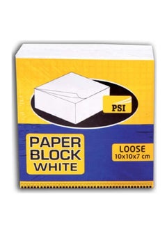 Psi 4-Piece Loose Memo Paper Block White Sheets  - Image 2