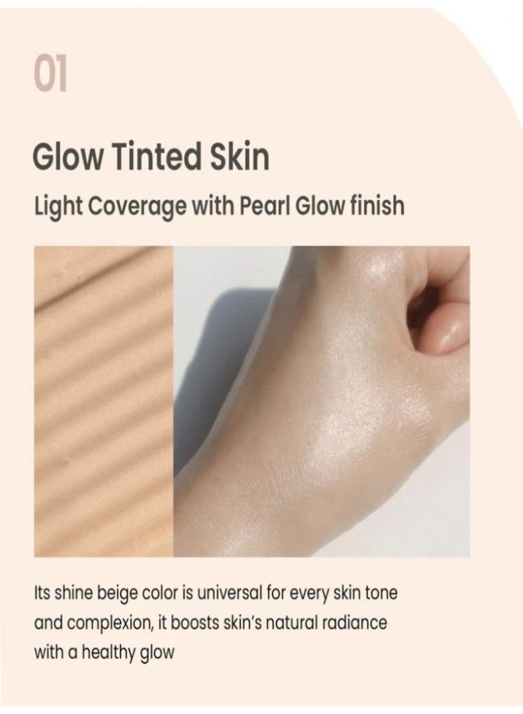 هيميش هيماش Glow Tinted Sunscreen SPF 50+ PA+++ - 50 مل | واقي شمسي مضيء وواقي من الشمس | ملون لتوحيد لون البشرة، مرطب، وحماية من الأشعة فوق البنفسجية - Image 4