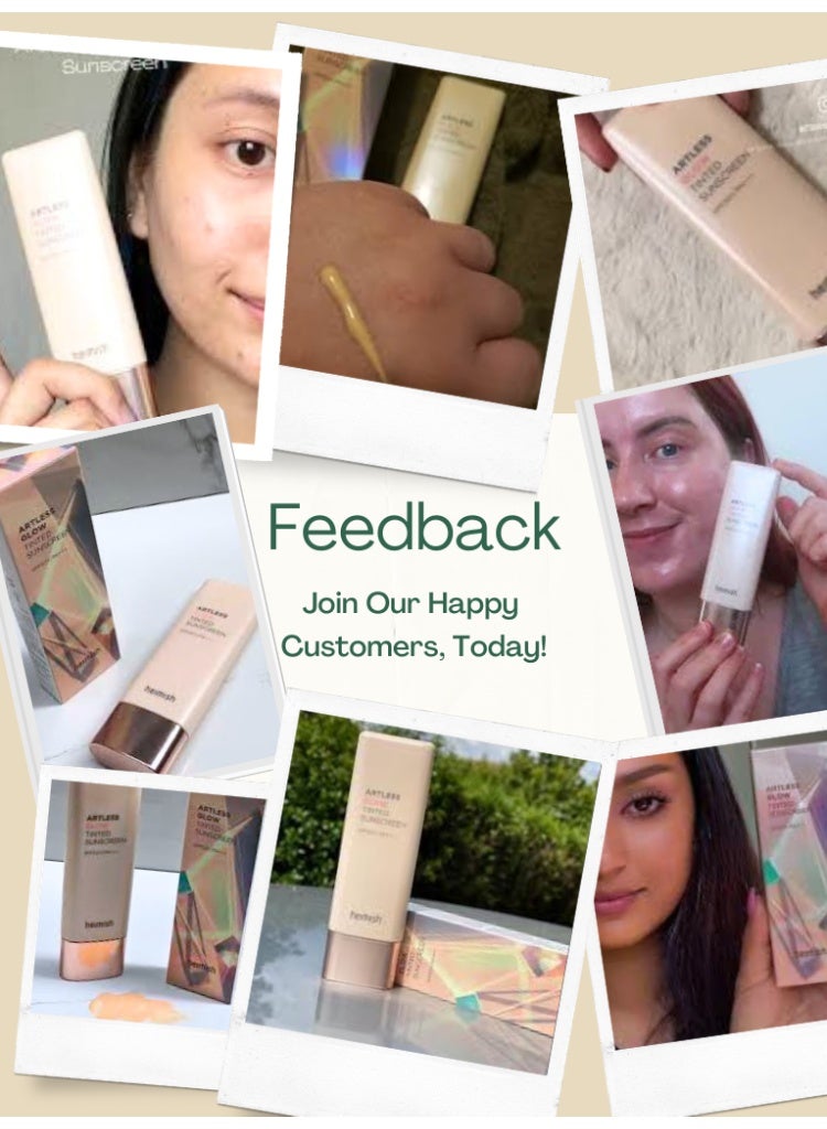 هيميش هيماش Glow Tinted Sunscreen SPF 50+ PA+++ - 50 مل | واقي شمسي مضيء وواقي من الشمس | ملون لتوحيد لون البشرة، مرطب، وحماية من الأشعة فوق البنفسجية - Image 2