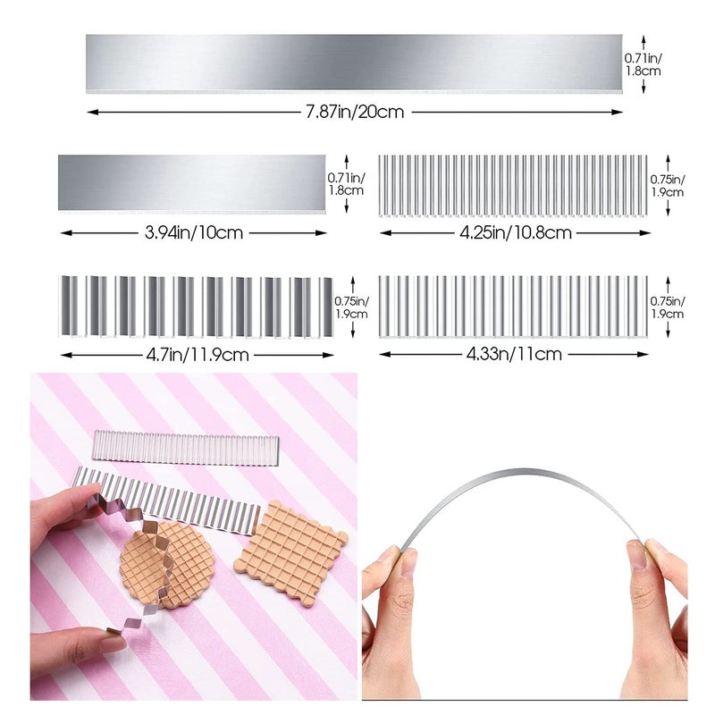 Yayatty 35 PCS Polymer Clay Cutters Set  Clay Roller  Clay Slicer Blade Clay Cutter Blade  Acrylic Sheet  Slicing Tools with Clay DIY Tool for Clay DIY  Sculpting Modelling - Image 3