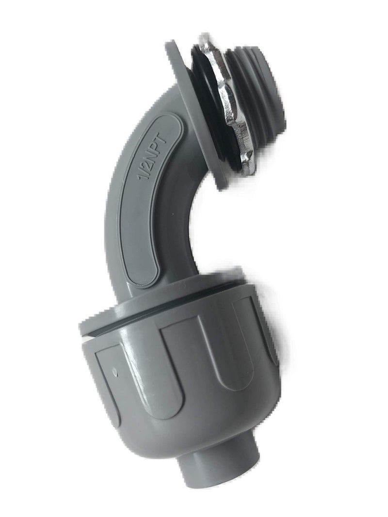 KDD INDUSTRIES 1/2" liquid tight connector 90 degree 20 pack - Image 4